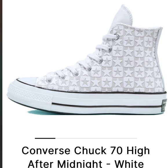 Converse Chuck Taylor 70 High After Midnight - White  Women’s Size 10 - Picture 3 of 13